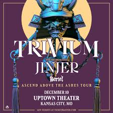 Trivium at Uptown Theater, Kansas City MO (2025-12-10) Photos