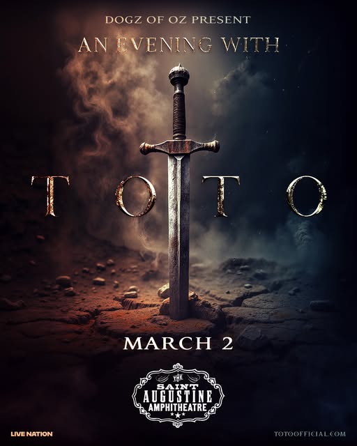 Jax: Toto at The St. Augustine Amphitheatre (Mar 2, 2026)