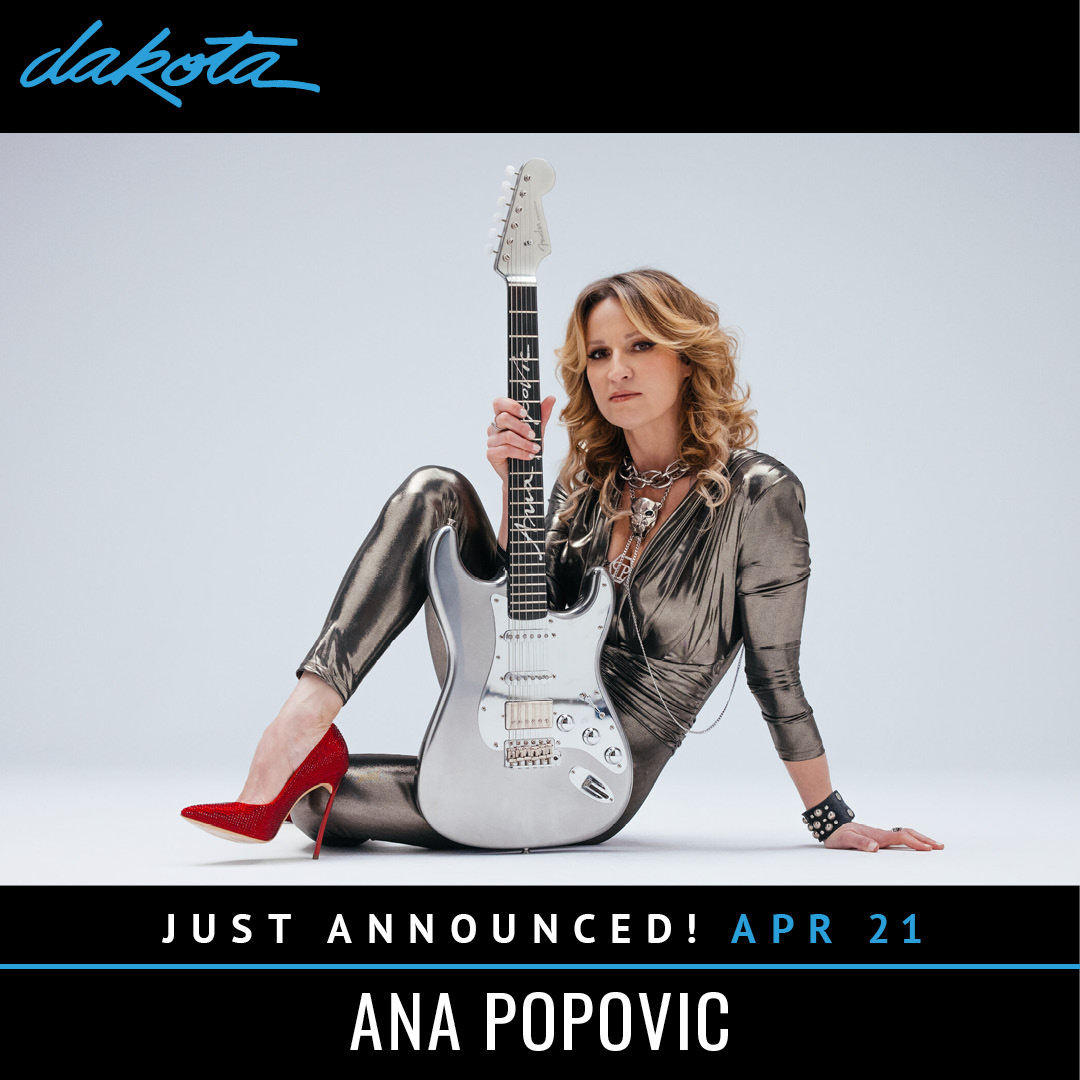 Mpls: Ana Popovic at The Dakota (April 21, 2026)