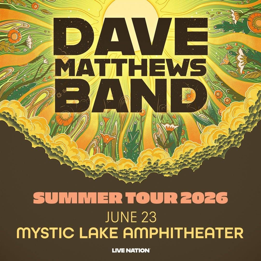 Mpls: Dave Matthews Band at Mystic Lake Amphitheater, Shakopee (June 23, 2026)