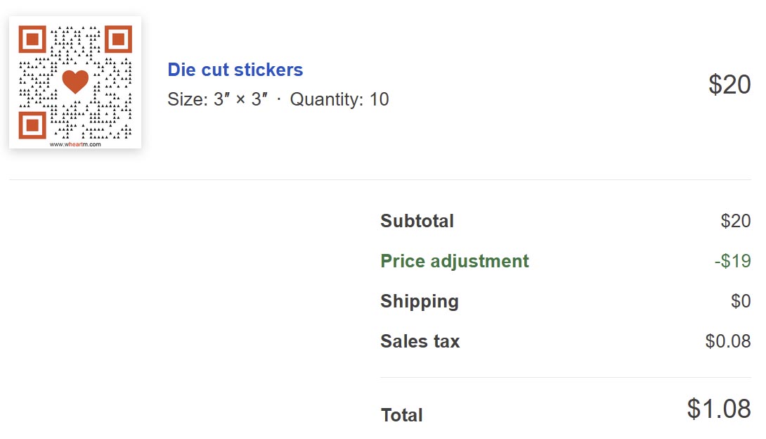 Site Update: Sticker Mule [Promotional Scam]