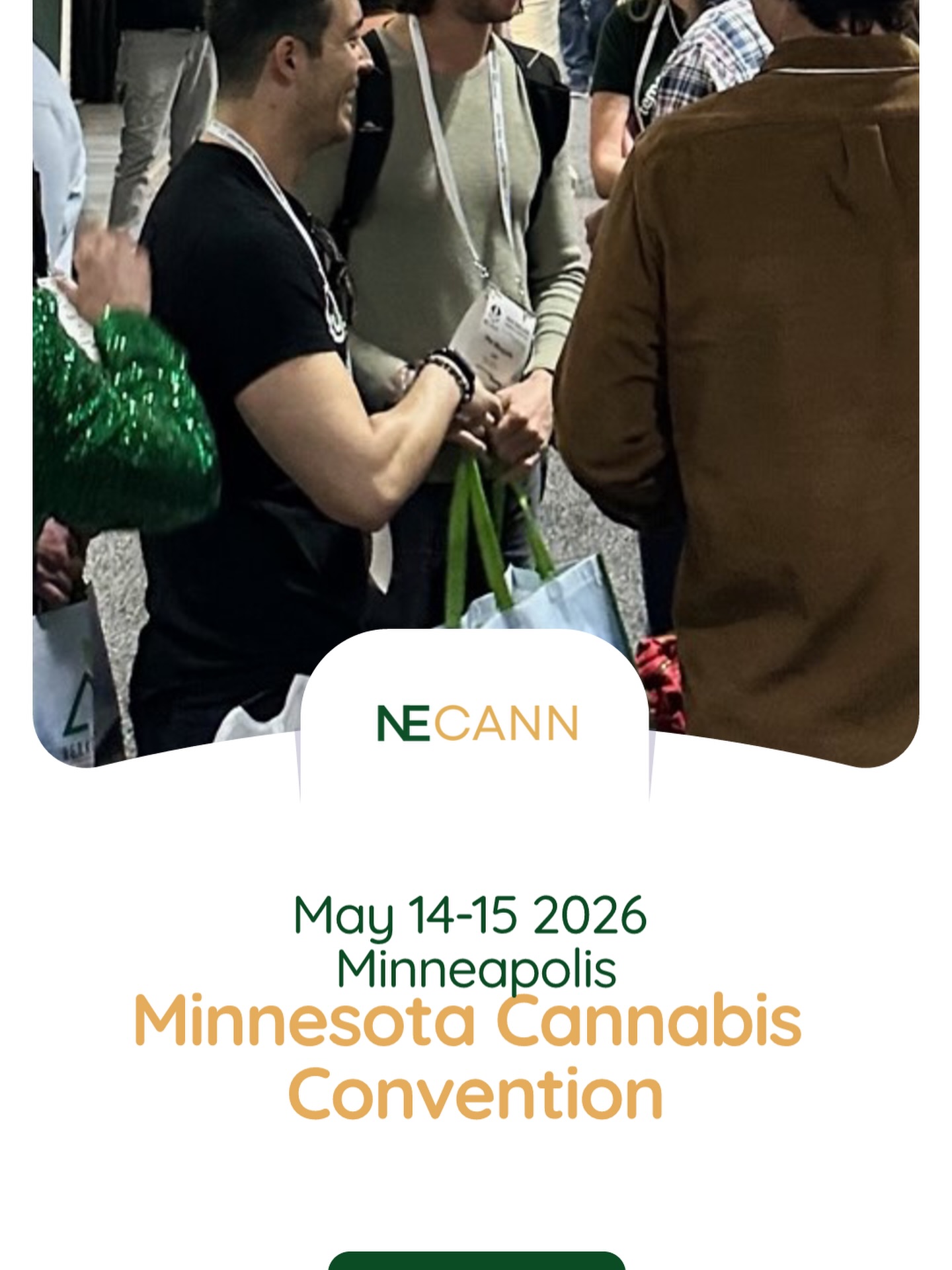 Mpls: NECANN Minnesota Cannabis Convention (May 14-15, 2026)