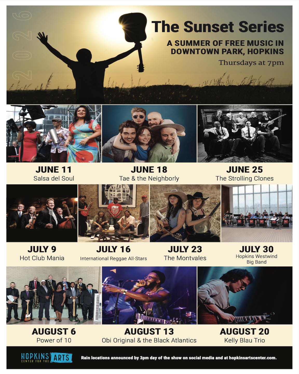 Mpls: Tae & The Neighborly at Sunset Series, Hopkins (June 18, 2026)