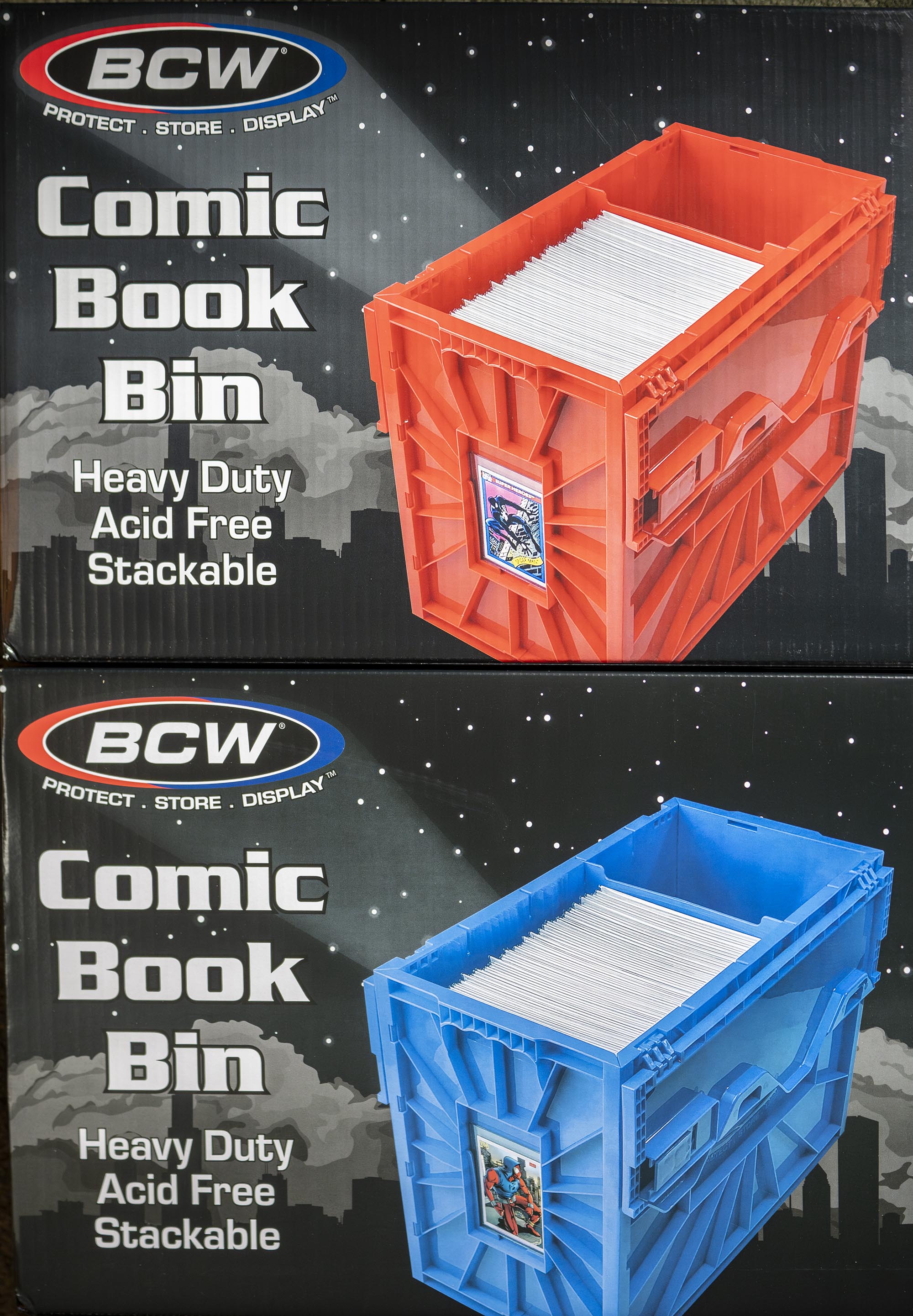 BCW Short Comic Book Bin Review