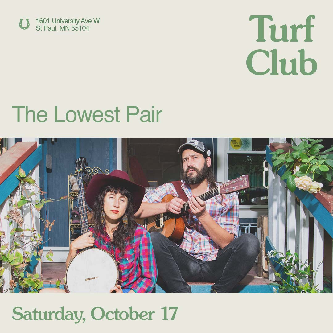 Mpls: The Lowest Pair at Turf Club (Oct 17, 2026)