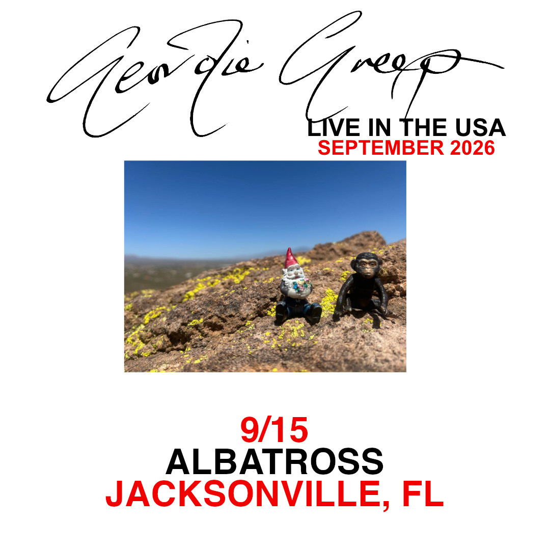 Jax: Geordie Greep at The Albatross (Sep 15, 2026)
