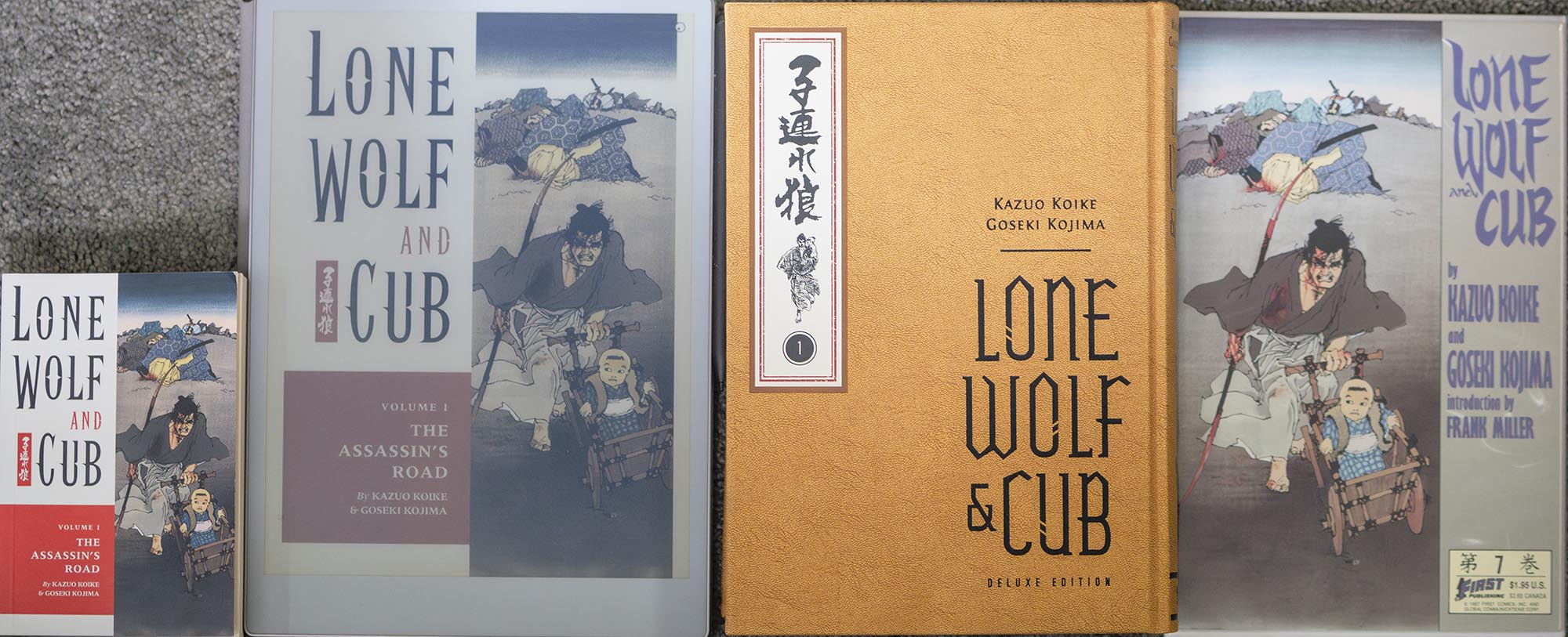Book Report: Lone Wolf and Cub Deluxe Vol 1