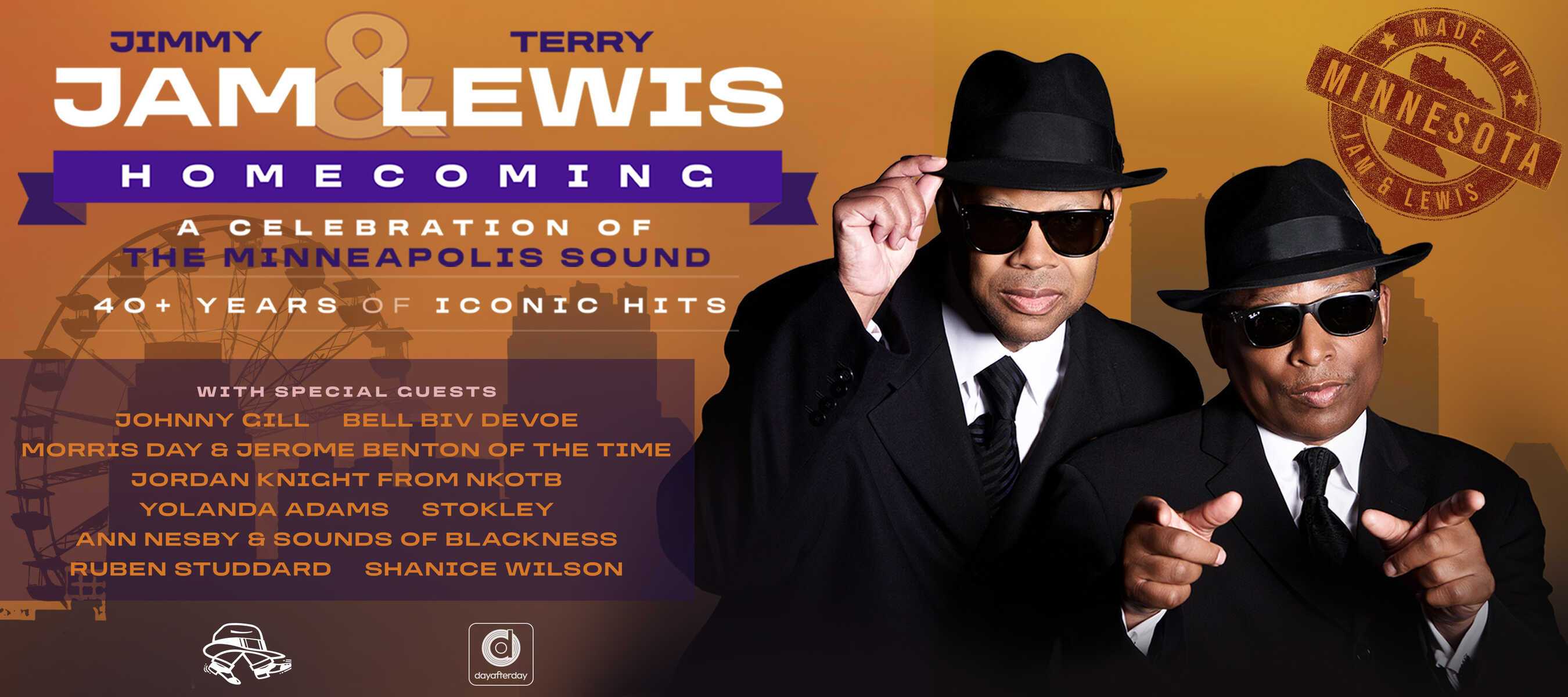 Jimmy Jam and Terry Lewis & Friends- Minnesota State Fair Grandstand, Falcon Heights MN (2026-08-29)