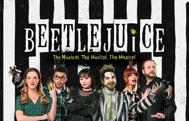 Beetlejuice musical (Broadway touring) at Starlight Theatre, Kansas City MO (October 2-4, 2026)